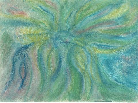 Energiebild Dunkelgrün