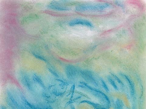 Energiebild Blau Grün