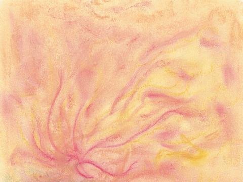 Energiebild Blau Gelb Orange